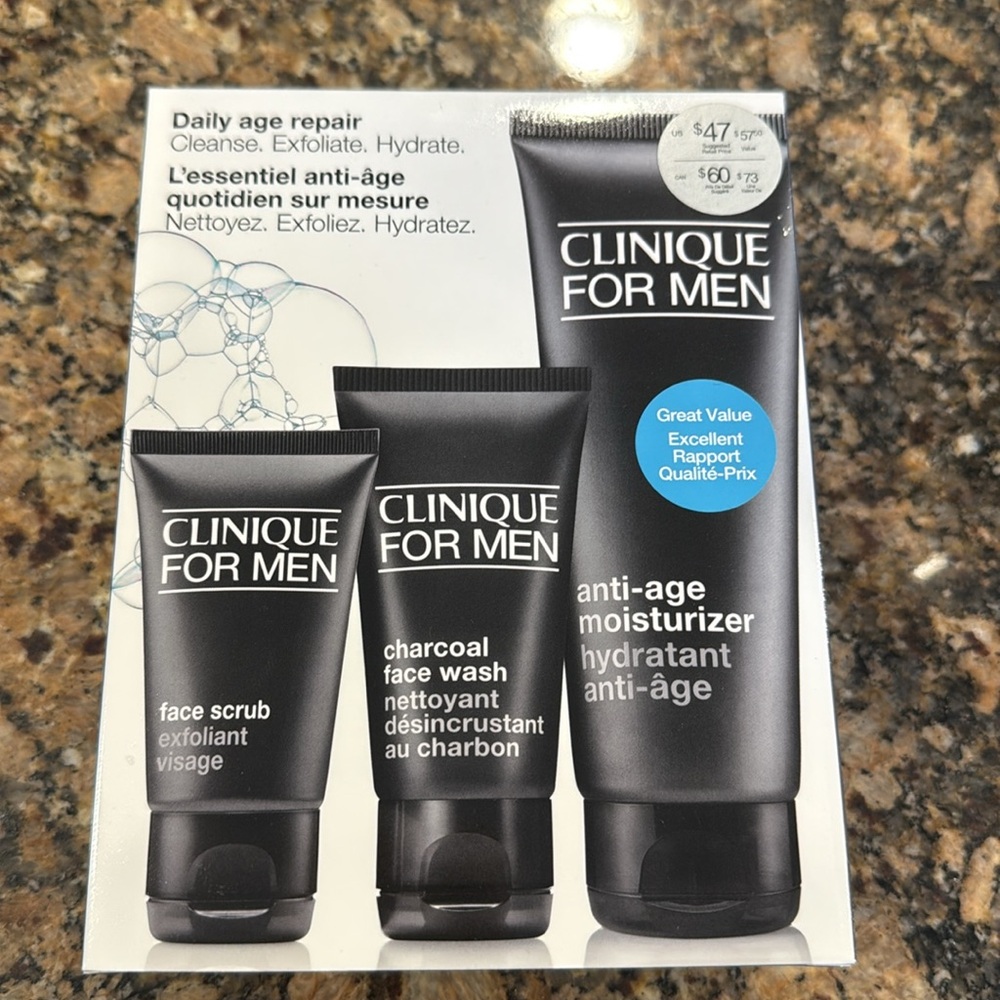 NWT Clinique for Men Daily Age Repair - Picture 5 of 6